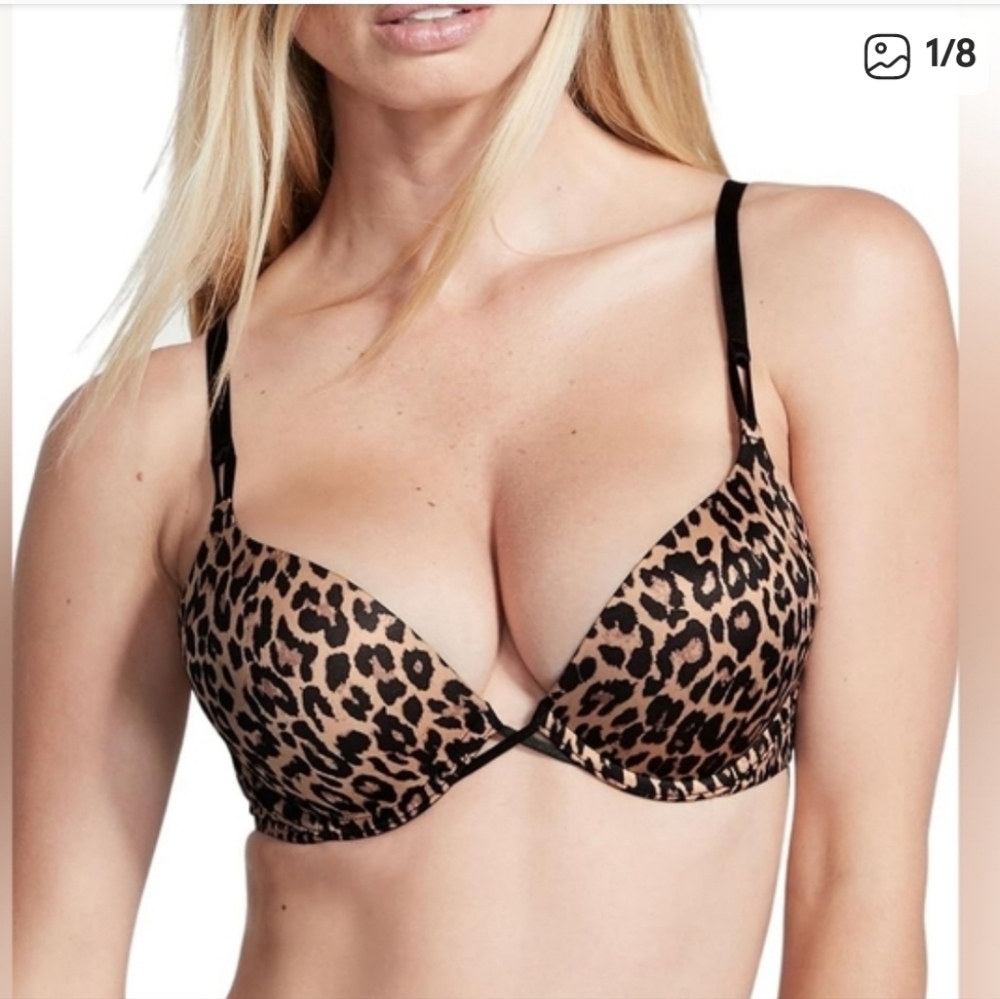 Victoria's Secret Leopard Bombshell Bra